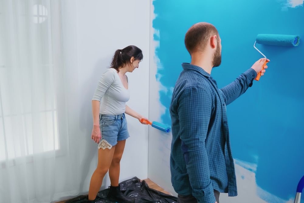 Interior and exterior house painting