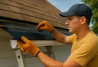 Gutter Guard Installation